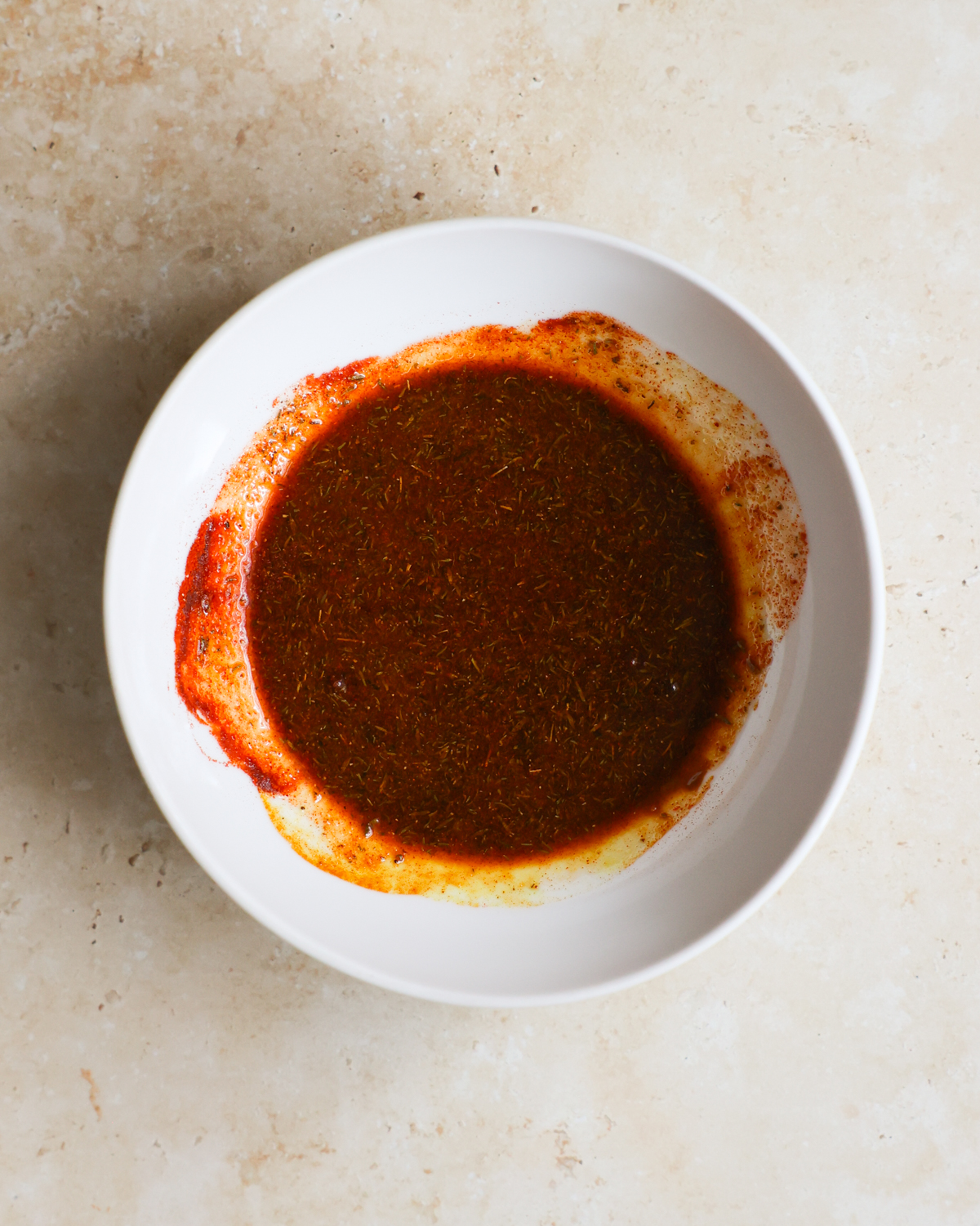 overhead mixed spices