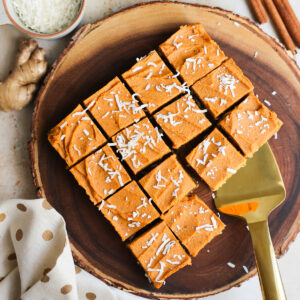 overhead sweet potato bars