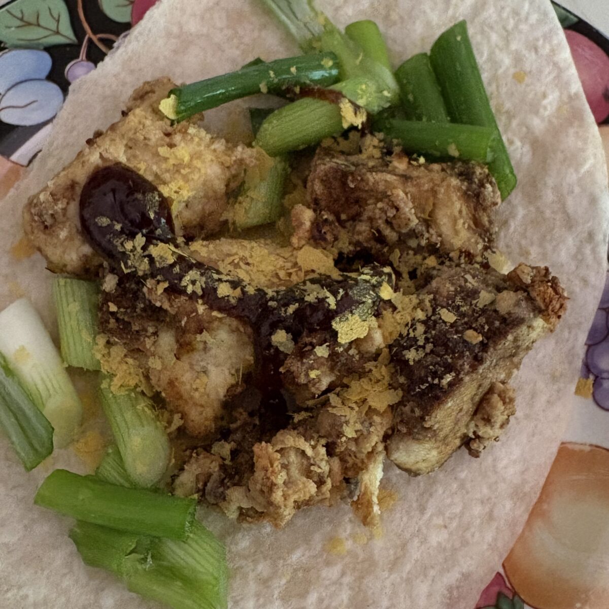 Supper club submission, crispy air fryer tofu.