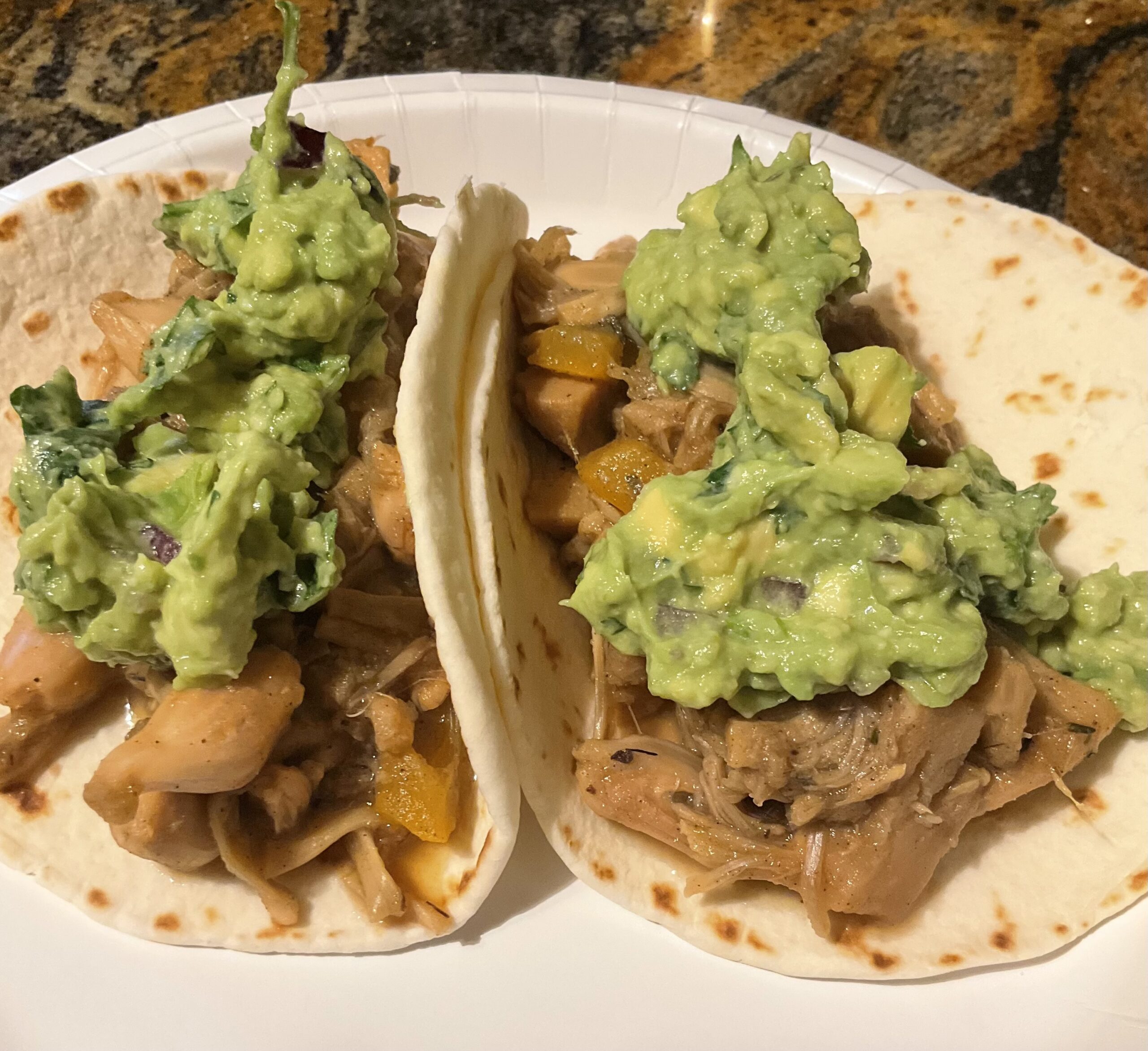 Supper club submission, jackfruit tacos.