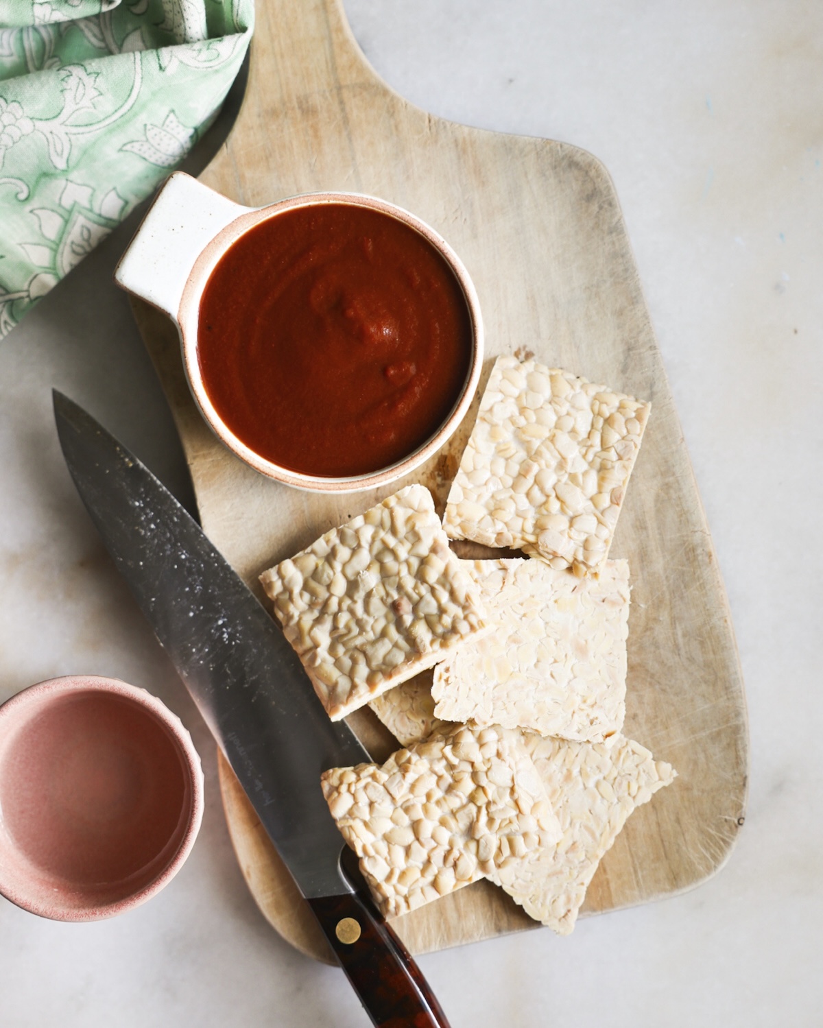 Bbq tempeh ingredients.