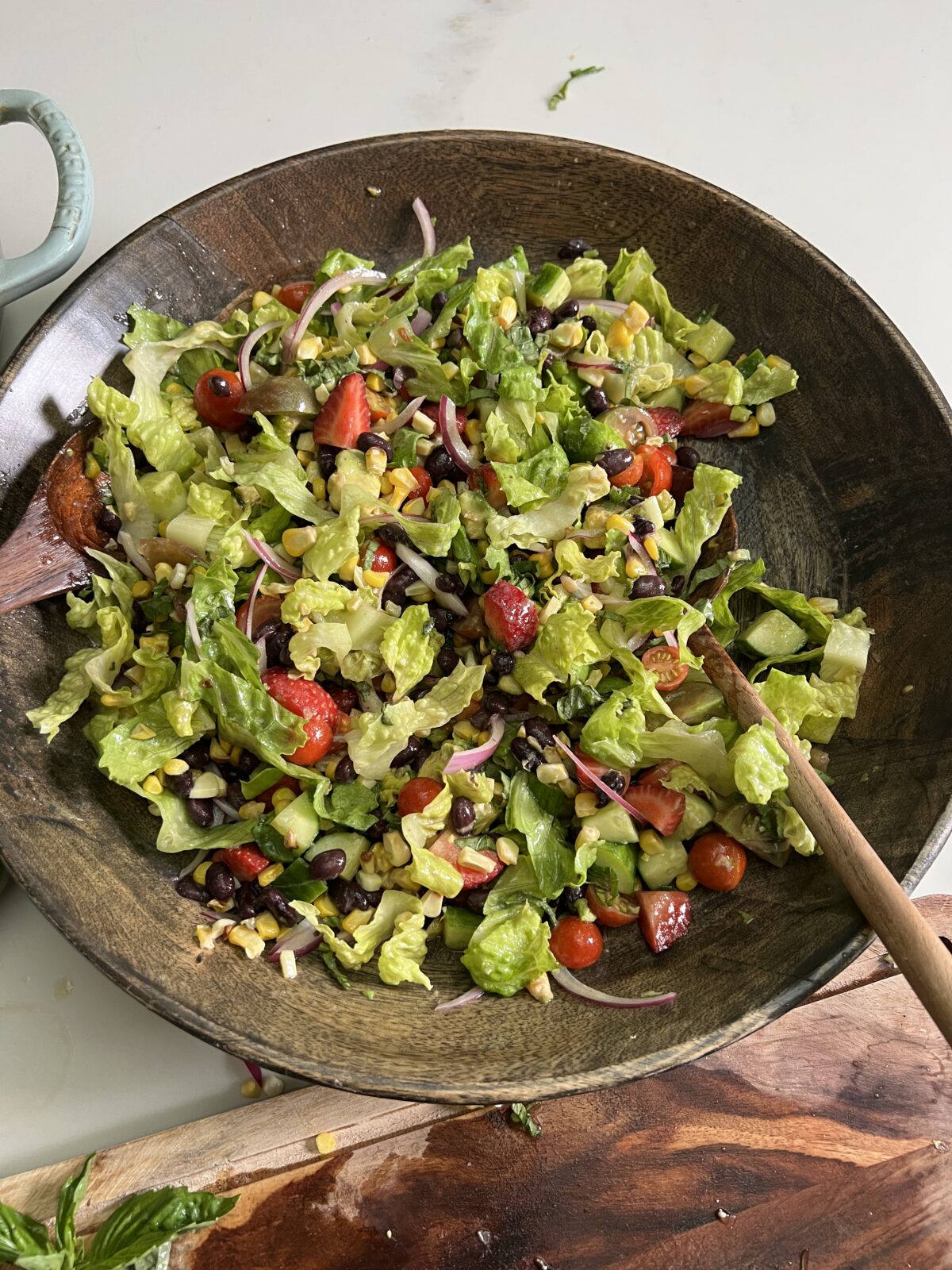 Summer Salad in a bowl.