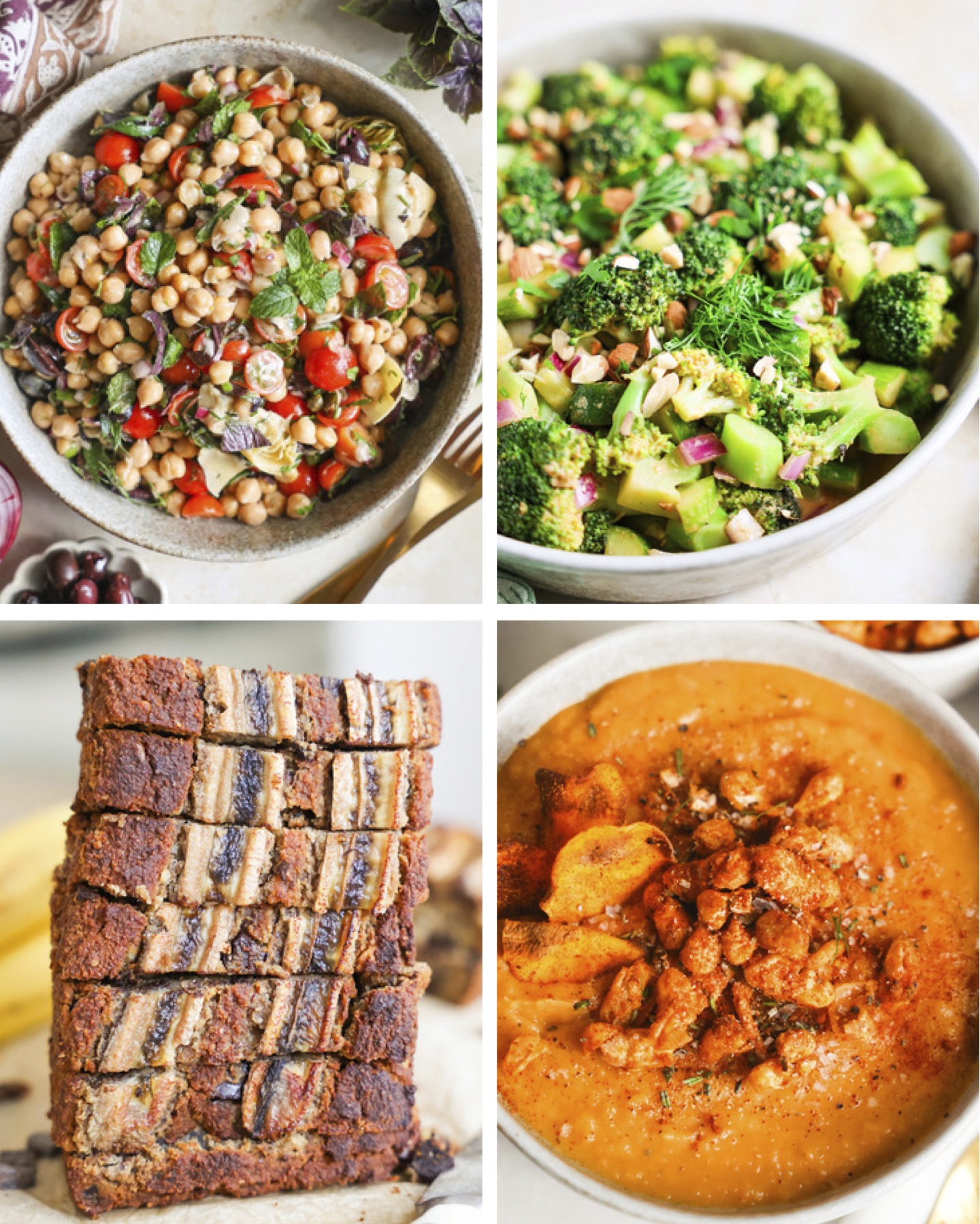 Anti-inflammatory recipes organized by category.